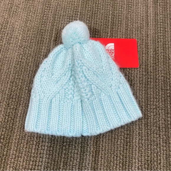 NEW North Face Infant Cable Minna Beanie Size X-Small (6-24 months) - Picture 5 of 6